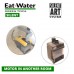 Eat-Water Silent Art  GreenKey